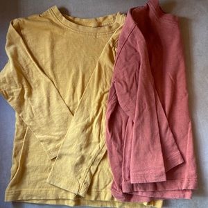 Set of 2 Zara long sleeve tops size 3-4 T